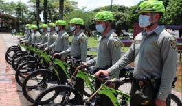 Policía recibió 100 bicicletas de la Alcaldía de Villavicencio para el fortalecimiento de la seguridad y convivencia ciudadana