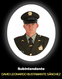 Subintendente DAVID LEONARDO BUSTAMANTE SANCHEZ