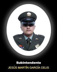 Subintendente JESUS MARTIN GARCIA CELIS