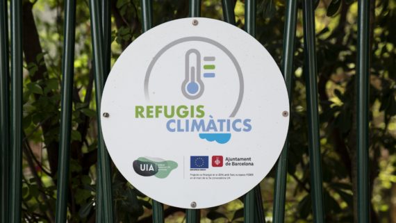 distintiu de refugi climàtic de la ciutat