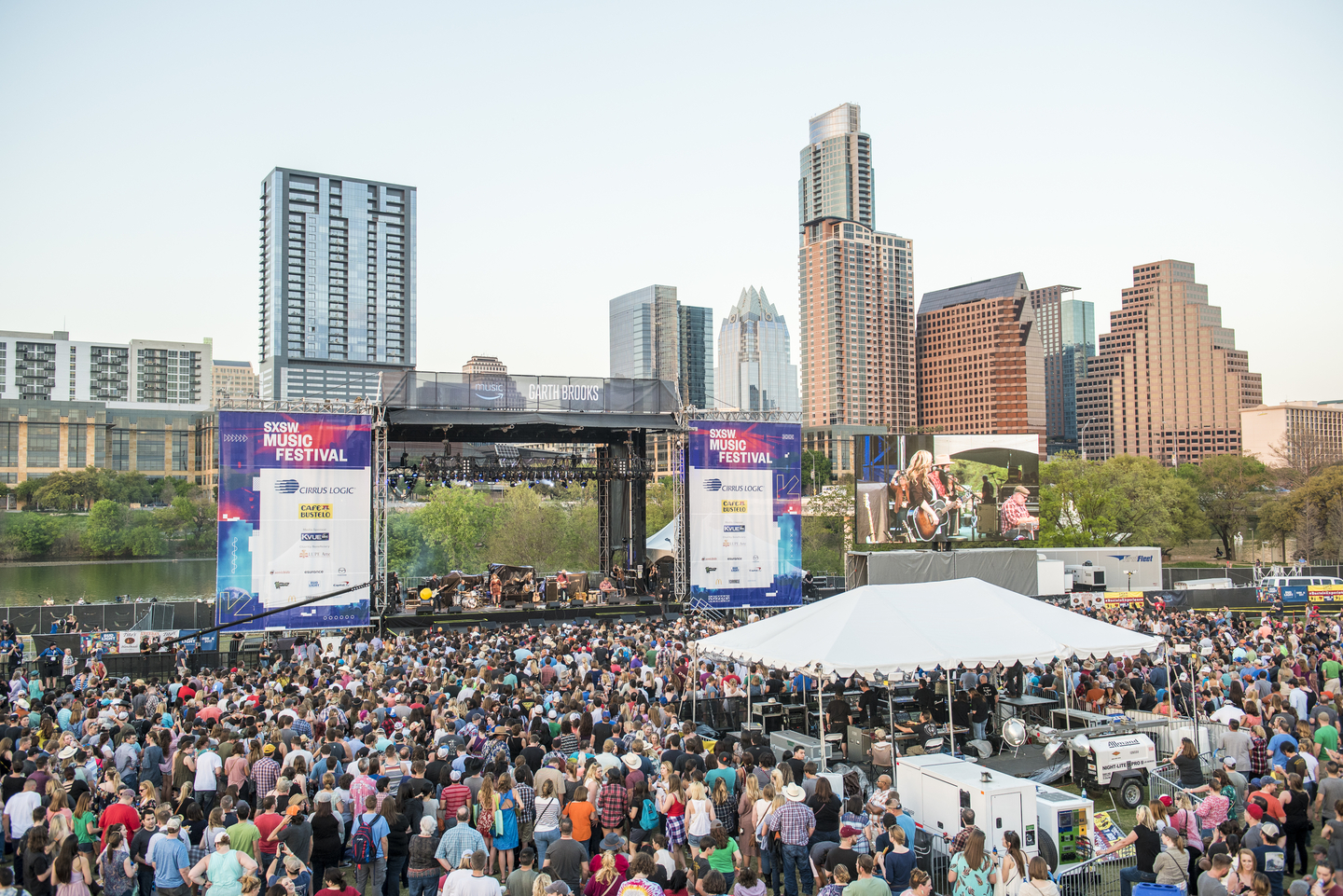 Outdoor Stage, 2017. Photo by Merrick Ales