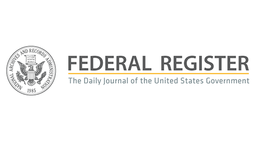 Federal Register Logo