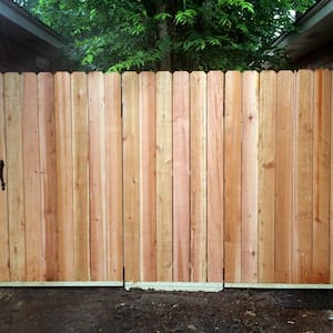 wooden fence