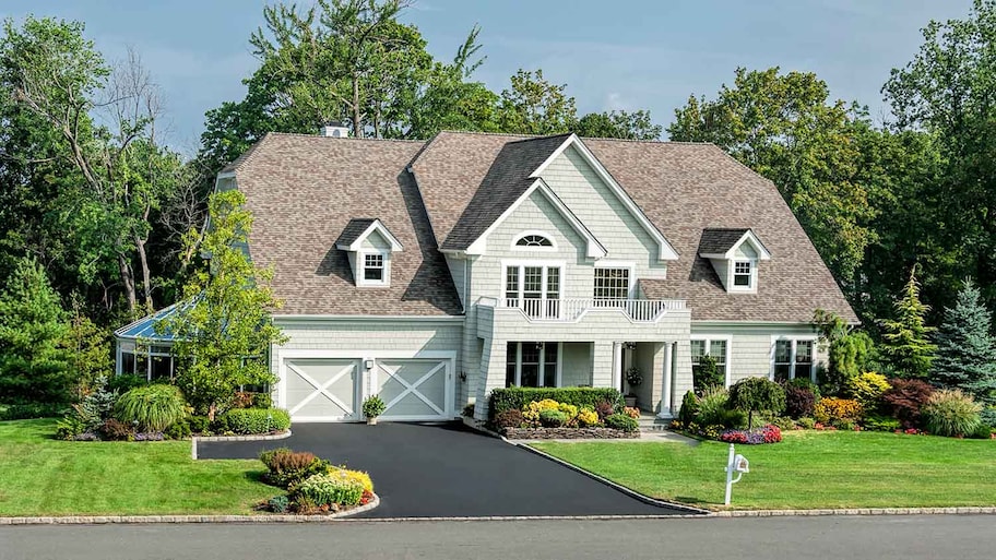 Big country home with new roof