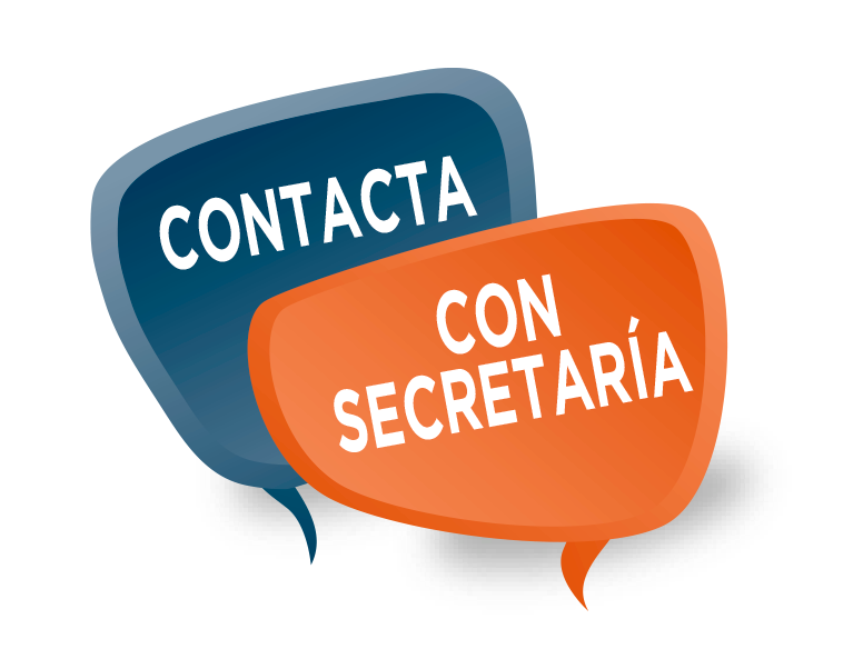 Formulario paa Contactar con Secretaría