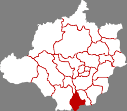 Location in Baoding