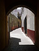 Callejón del centro histórico