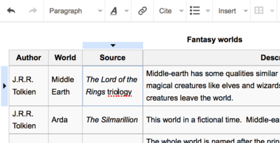 VisualEditor tables type inside a cell.png