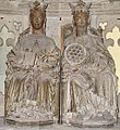 Deutsch: Herrscherpaar: Kaiser Otto I. und Kaiserin Editha (ca. 1250) English: Statue of emperor Otto I. and his wife Editha, an english princess