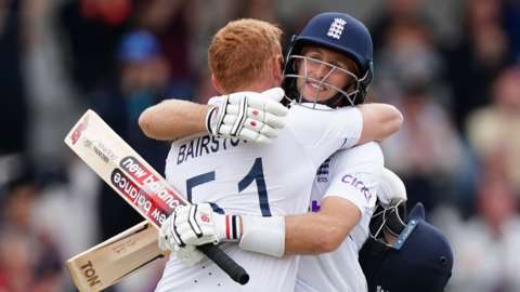 Jonny Bairstow and Joe Root