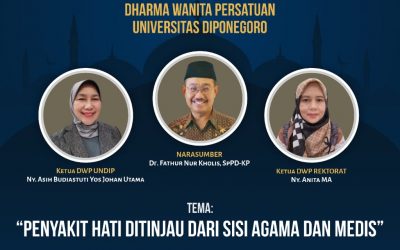 DWP UNDIP Gelar Pengajian Bertema Penyakit Hati Ditinjau dari Sisi Agama dan Media