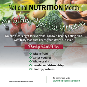 March is Nutrition Month