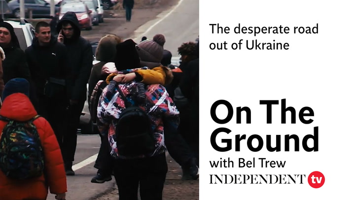 The desperate road out of Ukraine | On The Ground