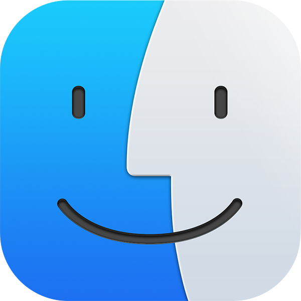 أيقونة macOS Finder