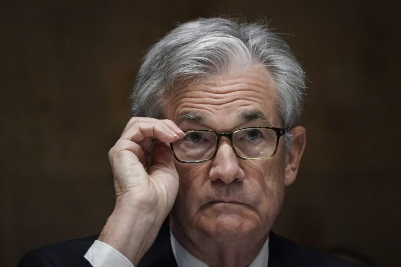 Federal Reserve Chair Jerome Powell testifies in the U.S. Senate in Washington on Sept. 24, 2020.