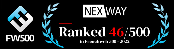 Nexway, 46th in the ranking of French Tech companies FW500 Edition 2022.