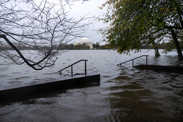 Tidal basin flooding
