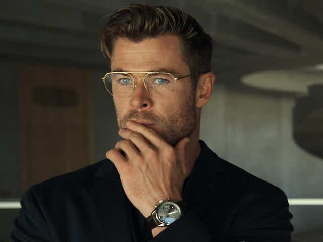 <p>Chris Hemsworth as Abnesti in the Netflix George Saunders adaptation ‘Spiderhead’ </p>