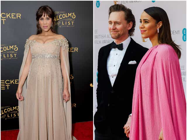 <p>Tom Hiddleston and Zawe Ashton are expecting a baby</p>