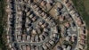 FILE — An aerial view of a housing development in Tucson, Arizona.