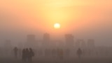 Revelers celebrate the Summer Solstice as the sun rises at Stonehenge, near Amesbury, in Wiltshire, England, in a festival dating back thousands of years to mark the longest day of the year when the sun is at its maximum elevation.