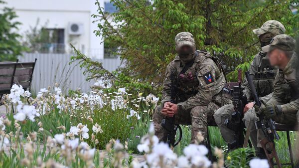 Российские военнослужащие