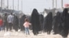 Al-Hol Camp in Syria is mostly populated with women and children, detained after fleeing the last battles against Islamic State militants on Oct. 20, 2021. (Ali Zeyno/VOA)