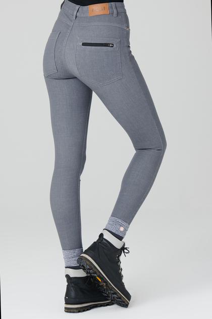 The Skinny Outdoor Jeans - Grey Denim