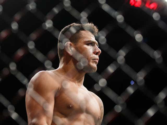 <p>Former UFC lightweight champion Rafael dos Anjos</p>