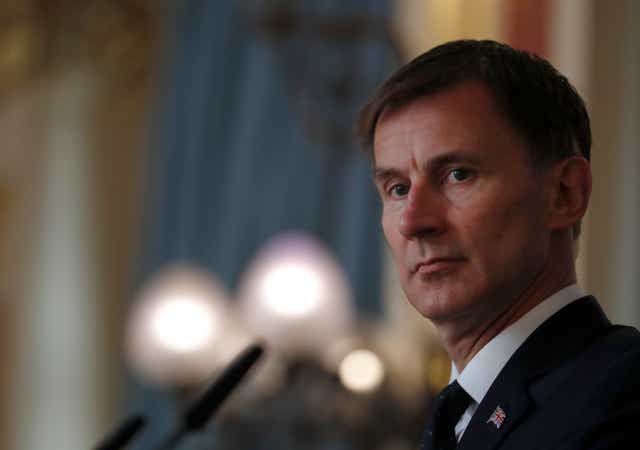 <p>Jeremy Hunt says ‘the biggest single challenge is to get the economy growing again’ </p>