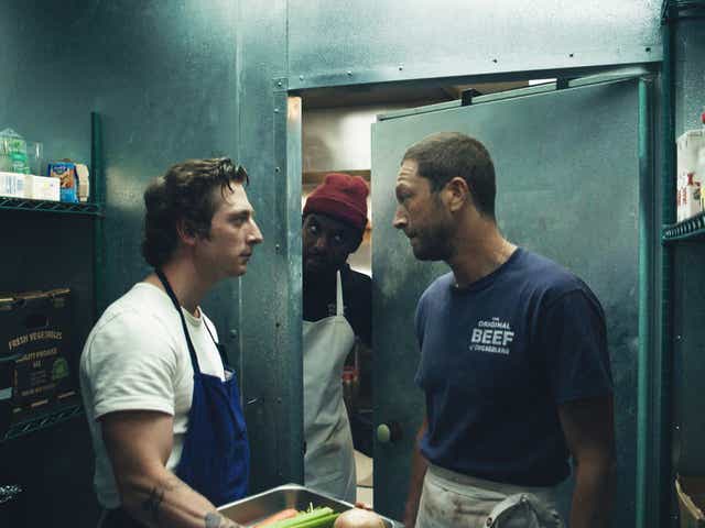 <p>Jeremy Allen White, Lionel Boyce and Ebon Moss-Bachrach in ‘The Bear'</p>