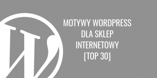 Motywy WordPress dla sklep internetowy