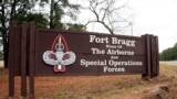 FILE - Fort Bragg, in North Carolina, honors a Confederate general, and could soon be renamed Fort Liberty. 