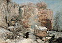 Gustave Courbet - Snow Effect in a Quarry - Google Art Project.jpg