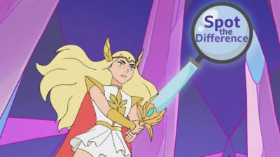 She-Ra and the Princesses of Power - Spot The Difference: She-Ra