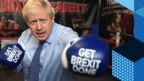 Boris Johnson in Brexit boxing stunt