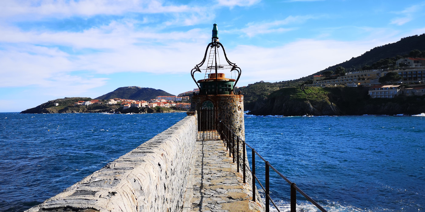 Lighthouse in French Catalonia