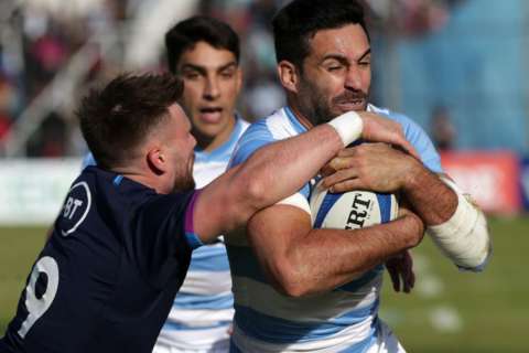 Scotland trail 1-0 in the three-Test series with Argentina