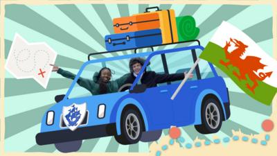 Blue Peter - Epic Welsh road trip adventure quiz