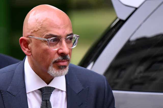 <p>Chancellor Nadhim Zahawi </p>