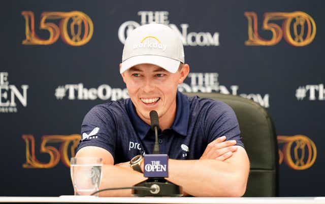 Matt Fitzpatrick will seek back-to-back major wins in the 150th Open following his US Open victory (Jane Barlow/PA)