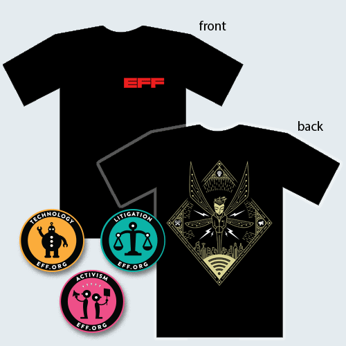 Stay Golden T-Shirt and Patches