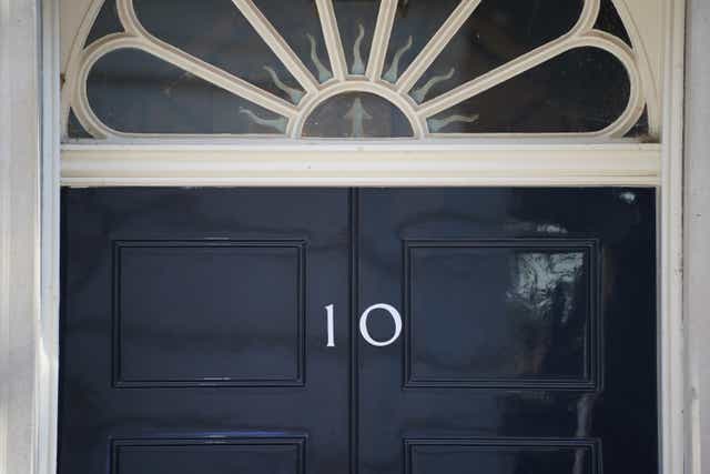 The Tory leadership race to enter No 10 tightened on Wednesday (Dominic Lipinski/P)A