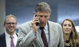 Democratic Sen. Joe Manchin of West Virginia