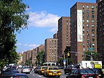 Stuyvesant Town–Peter Cooper Village (New York City), 1947, by Irwin Clavan and Gilmore David Clarke[215]