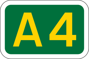 File:UK road A4.svg