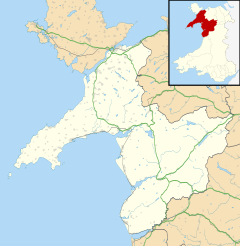 Afon Wen is located in Gwynedd