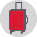 travel and accessories icon