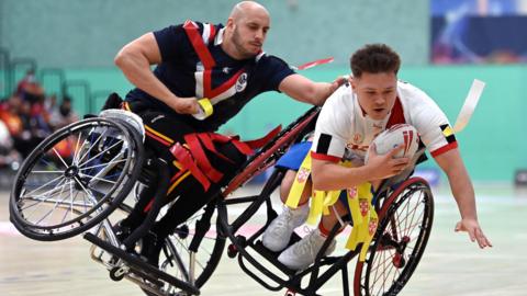 Wheelchair Rugby League test England v France