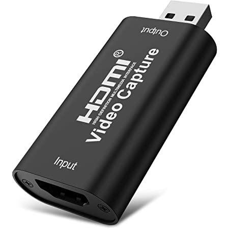 JLYEDNSS Capture Card, USB 2.0 Full HD 1080p/4k 30fps Hdmi Capture Card, Record High Definition Acquisition, Video Capture Card for Live Streaming/Camera/PS5/PS4/Xbox/Switch